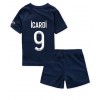 Paris Saint-Germain Mauro Icardi #9 Hjemmedraktsett Barn 2022-23 Kortermet (+ korte bukser)